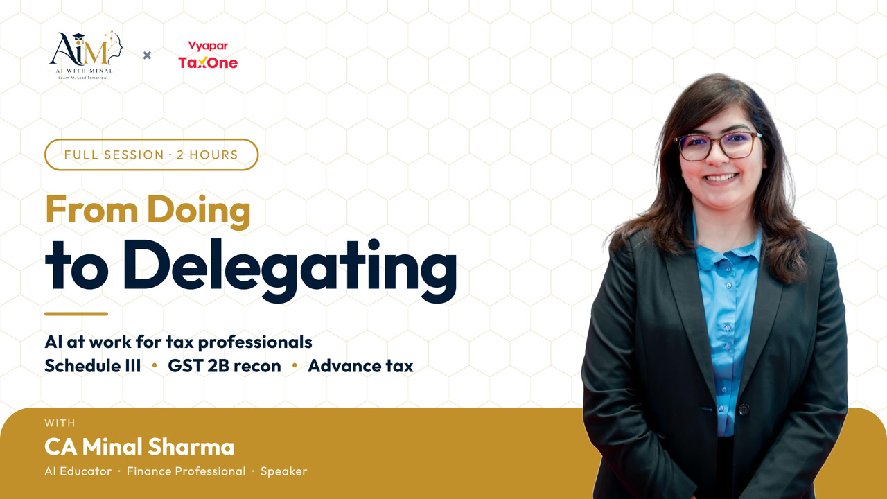 From Doing to Delegating recording